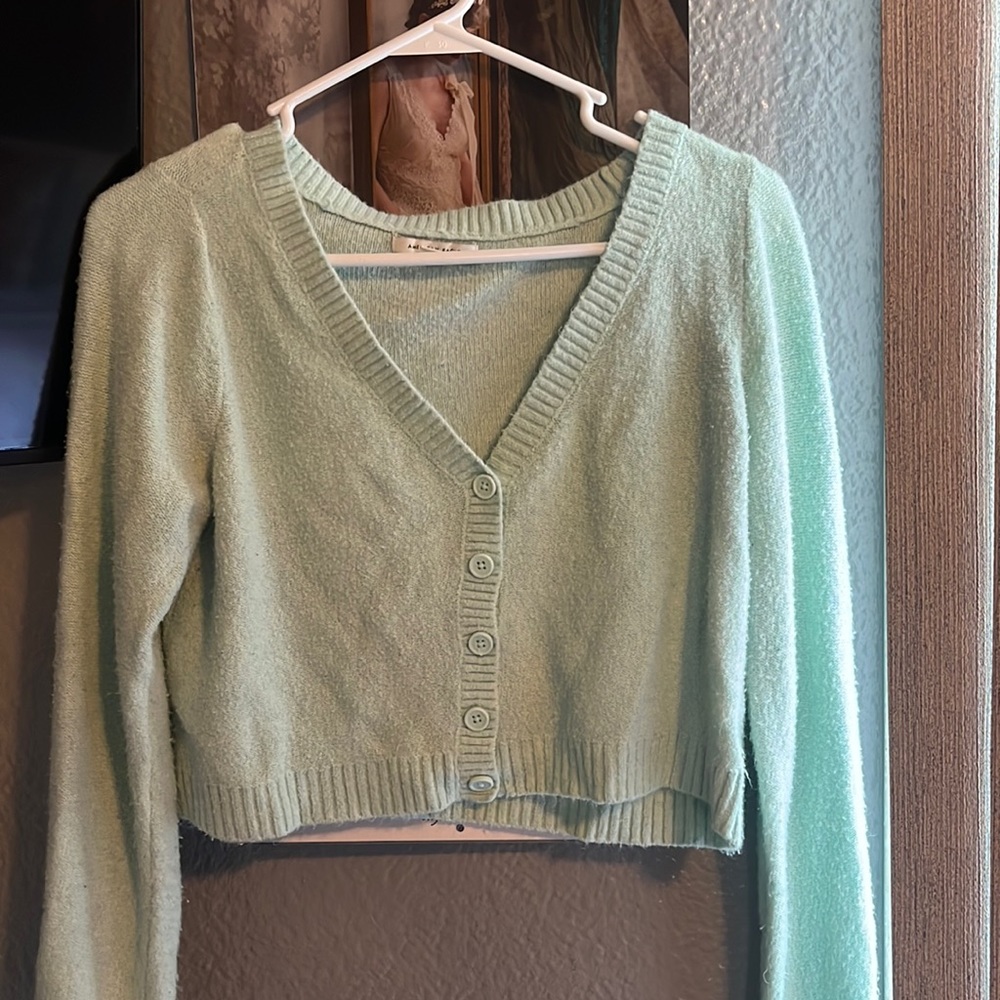 American Eagle cropped sweater